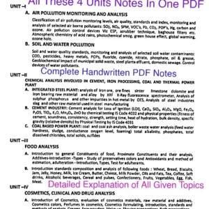MSc.4th Sem.- SPECTROSCOPY (All 4 Unit's Notes In One PDF ) Complete Handmade Notes.