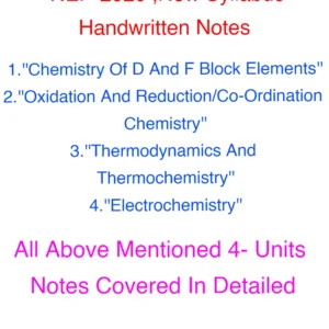 [ BSC.3RD SEM.COMPLETE NOTES ] All 4 Units Notes In 1 PDF